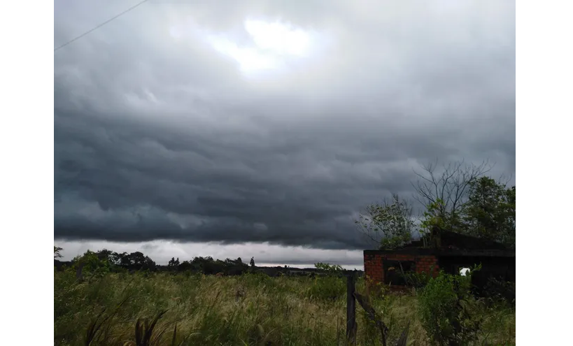 Meteorología: nueva alerta de tormentas para cinco departamentos de Paraguay