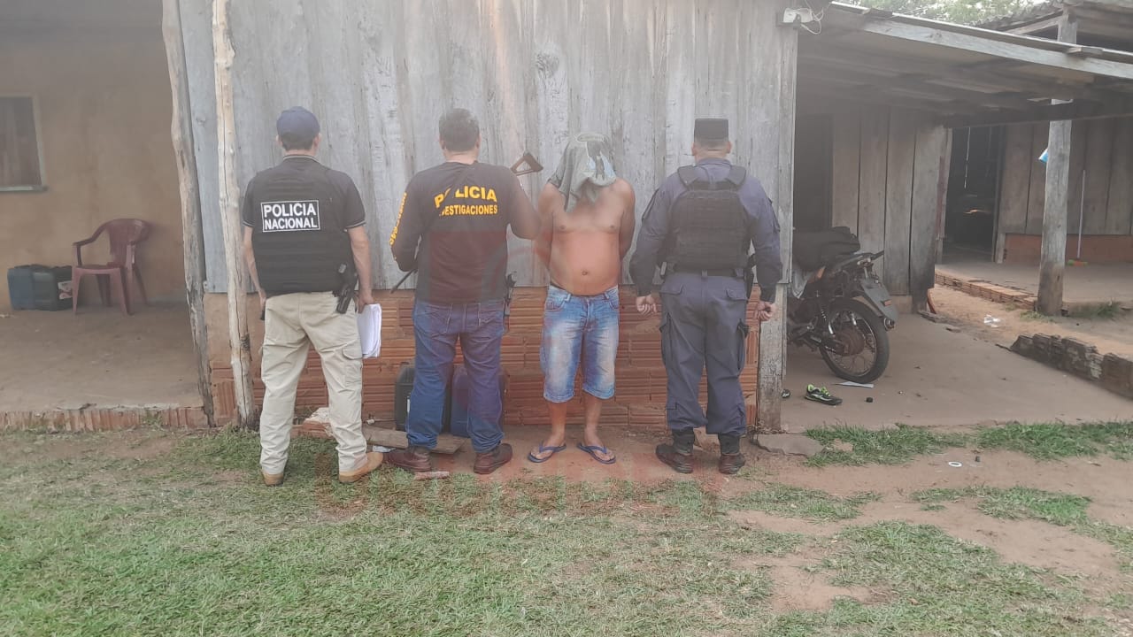 Operativo Policial en Colonia Aguara: Allanamiento y Detención por Homicidio Doloso