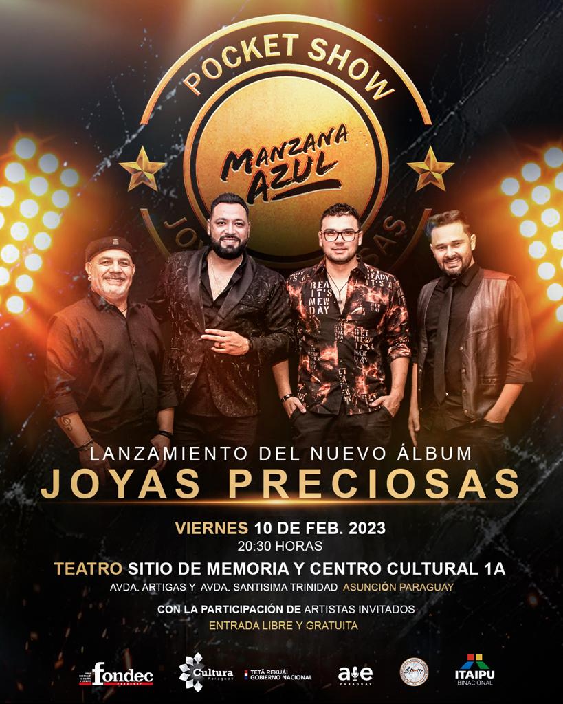 Manzana Azul lanza album "Joyas preciosas"