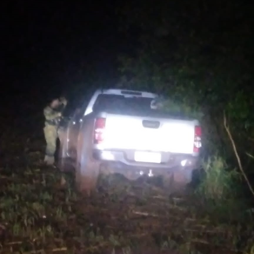 Agentes del grupo GEO recuperaron vehículo robado en Ponta Porã