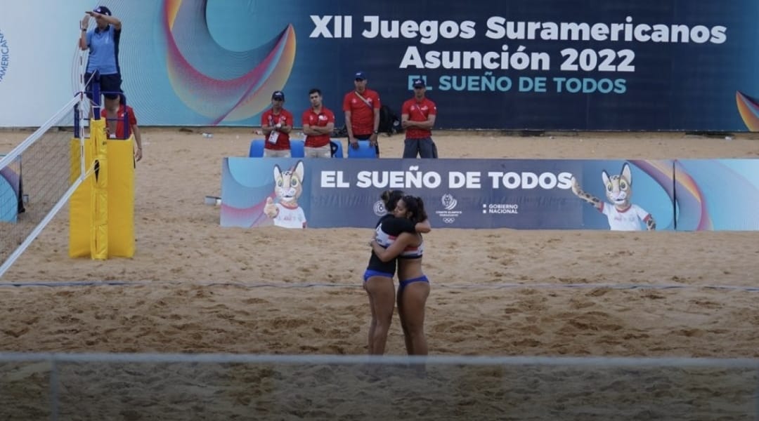 Paraguay se mete a la final de vóley de playa femenino y asegura más medallas