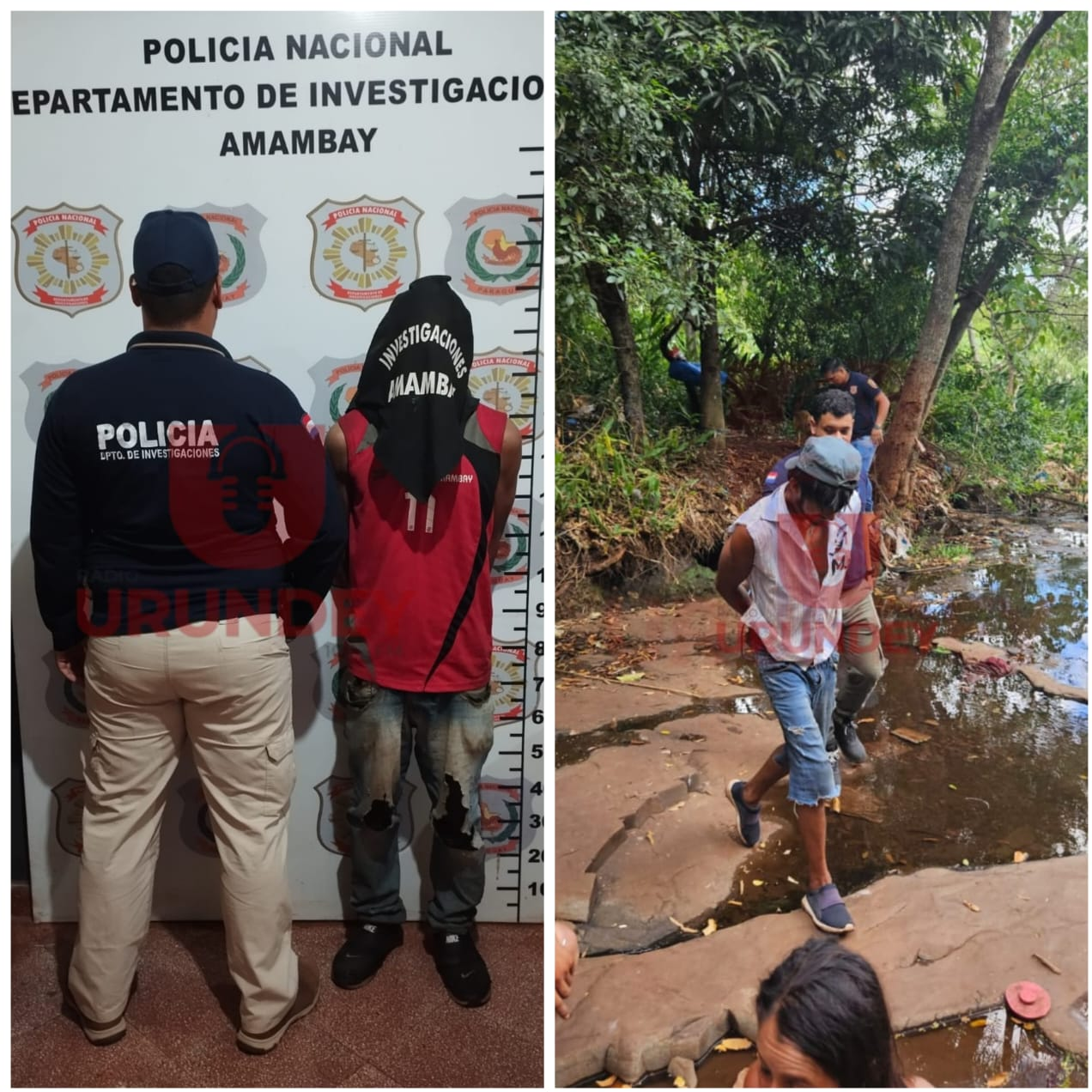 Operativo Policial Captura a Dos Individuos por Delitos de Hurto y Robo en la Ciudad de Pedro Juan Caballero
