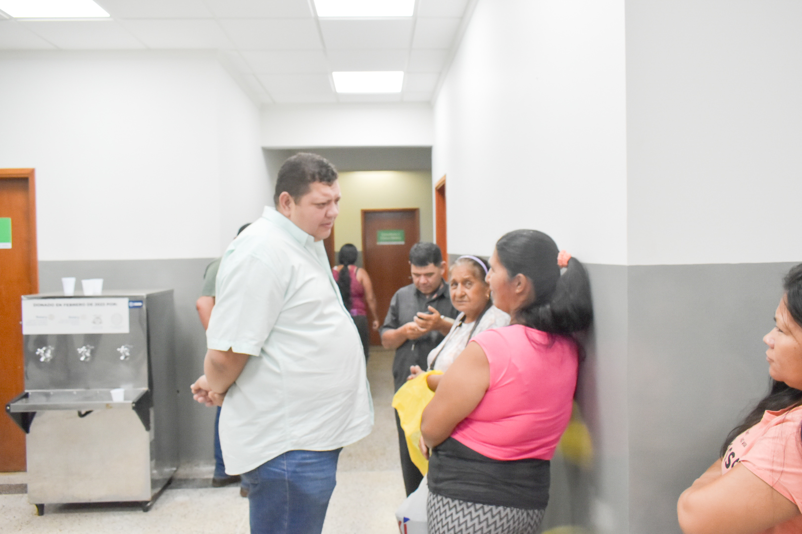 Gobernador de Amambay verifica condiciones del Centro de Especialidades Juan Pablo II en Barrio Obrero