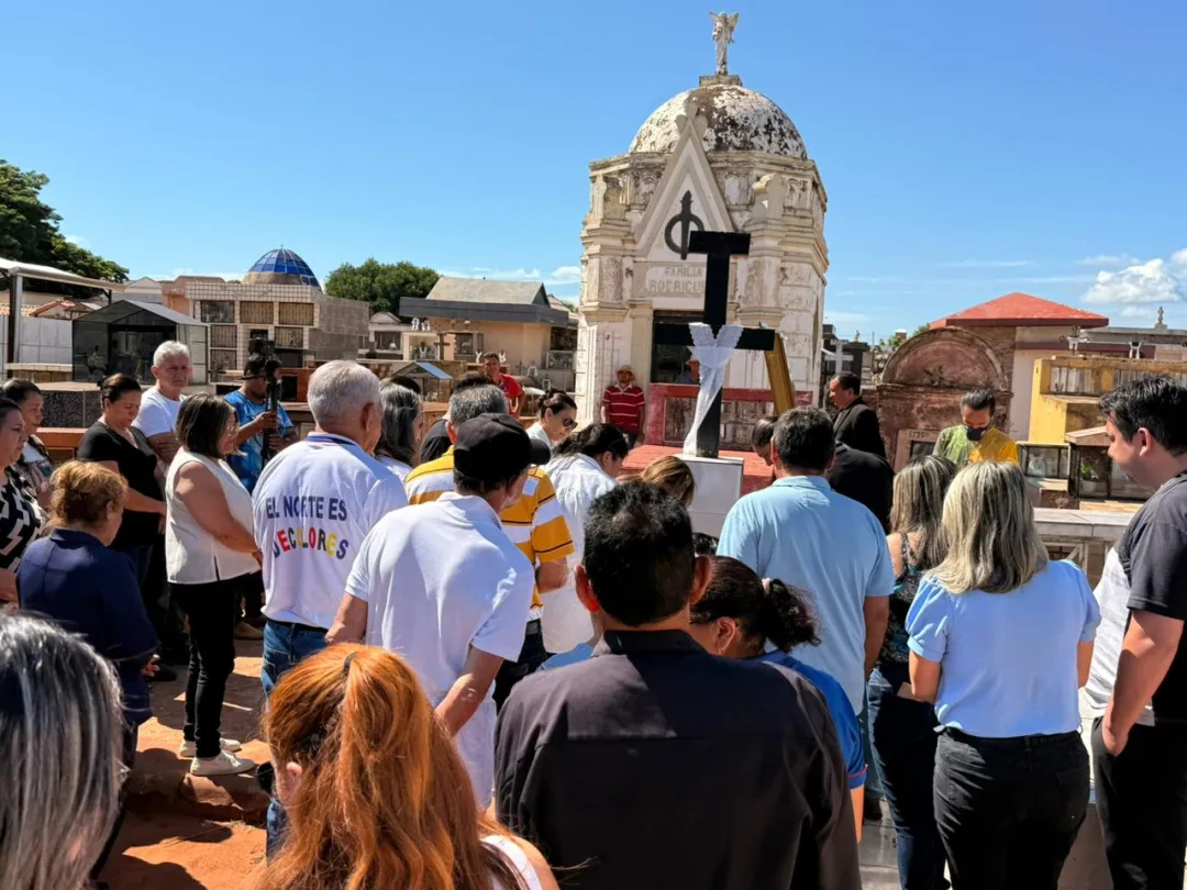 Dieron el último adiós al periodista Carlos María Centurión en Pedro Juan Caballero